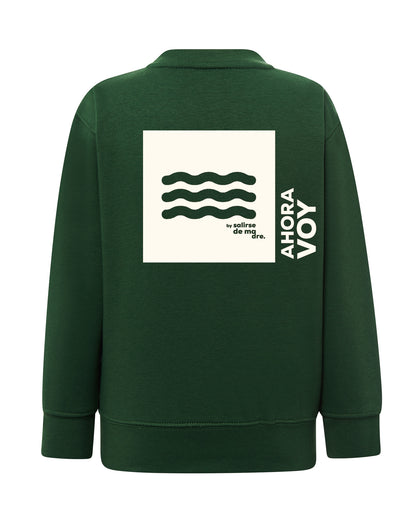 SUDADERA KIDS "AHORA VOY"