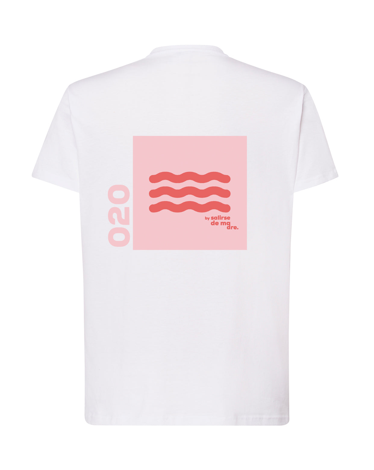 CAMISETA "00" PINK AND CORAL