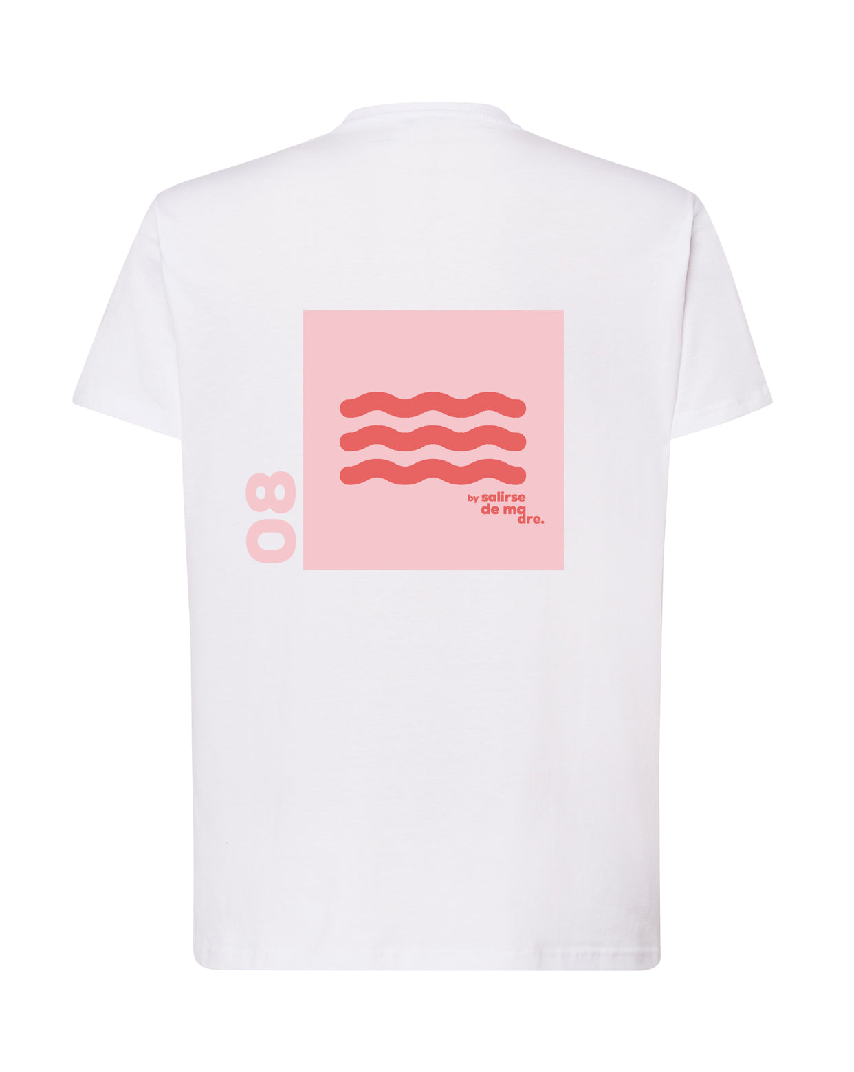 CAMISETA "00" PINK AND CORAL